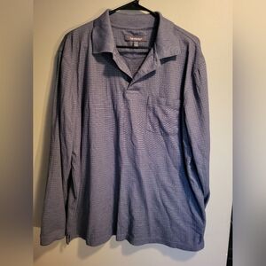 Croft & Barrow Polo Long Sleeves Size Large